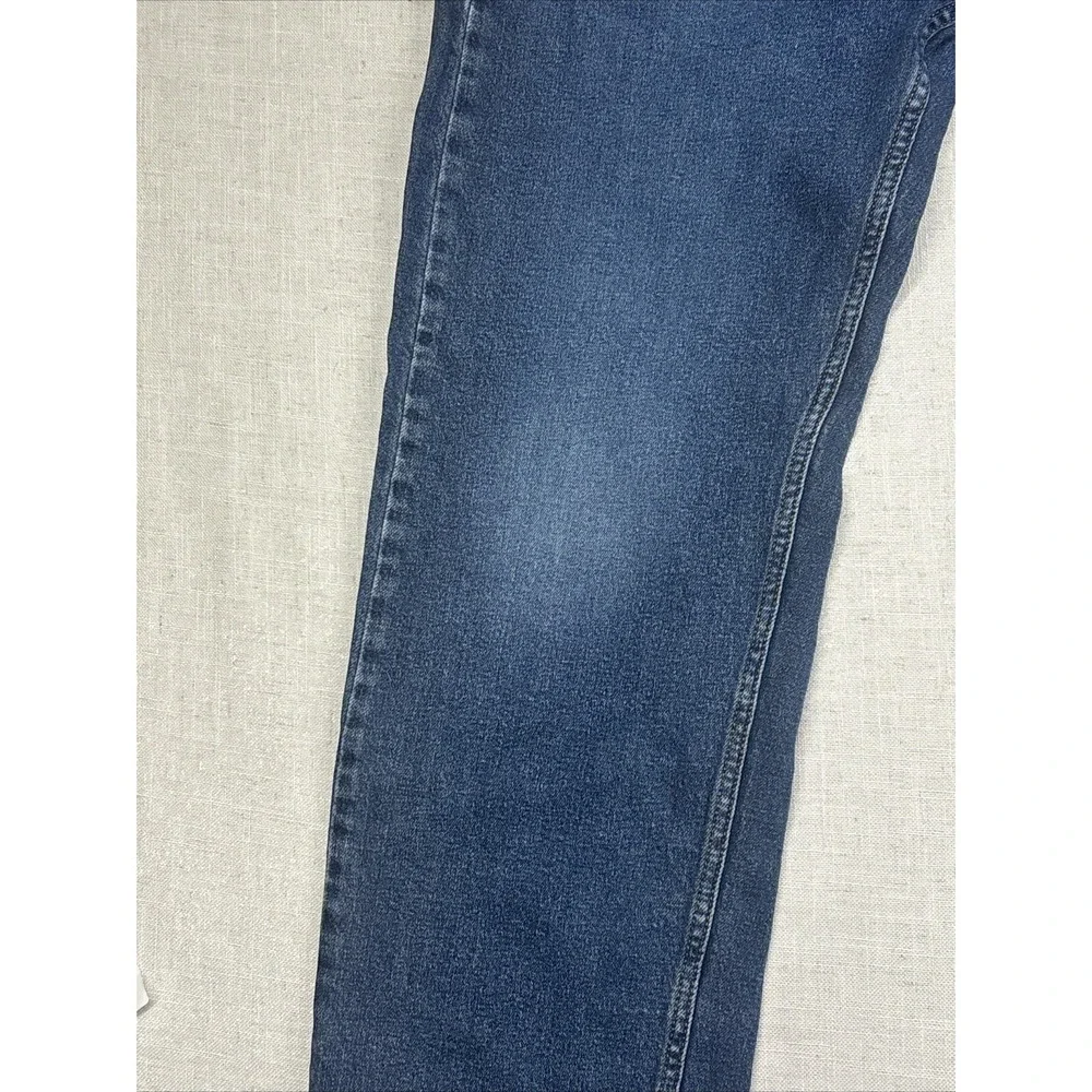 Levi's‎ 505 Jeans Mens 38x32 Blue Medium Wash Denim Regular Fit Stretch Straight